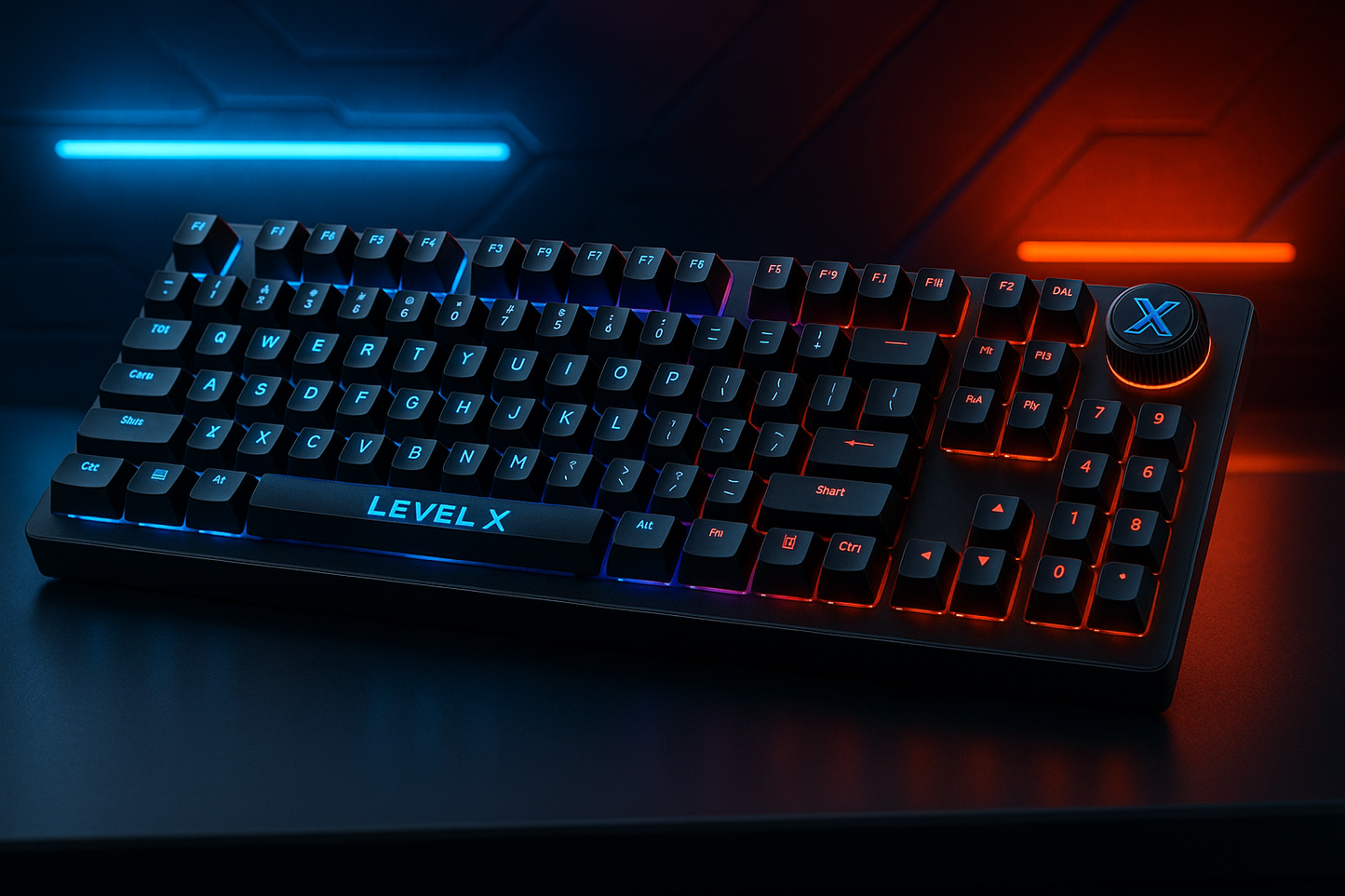 Clavier mécanique RGB  LevelX MEKAPRO